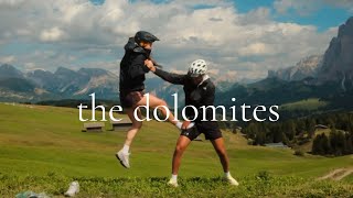 a week in the Dolomites!!