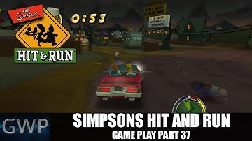 ALIEN AUTOTOPSY | Simpsons Hit and Run Gameplay Part 37