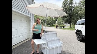 Perfect for my flower cart bouquet bar rental business