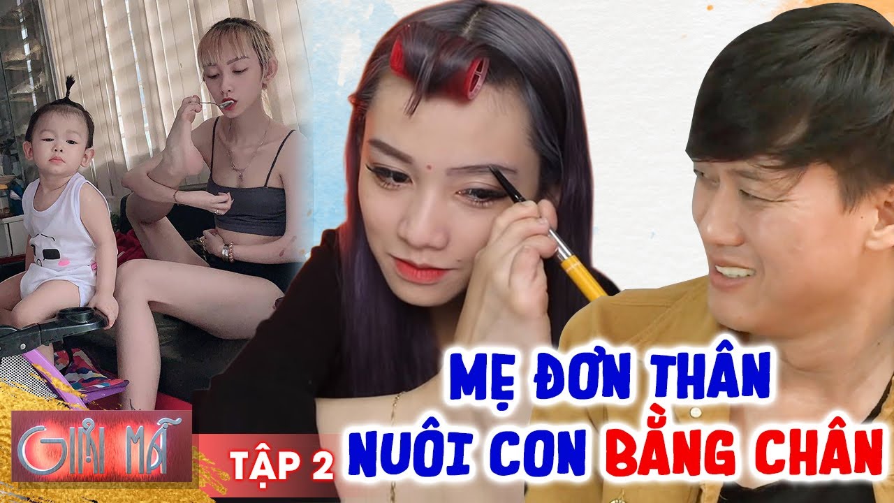 Giải Mã #2 Iphải Nuôi Con Bằng Chân, Mẹ Đơn Thân Xinh Như Hotgirl Khiến Anh  Vi Cá Ngưỡng Mộ Tài Năng - Youtube