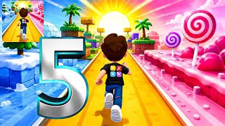 Koopy Run Gameplay Level 5 | Candy World Adventure | High Score Challenge | android/ios Gameplay screenshot 1