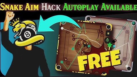 carrom pool new autoplay snake aim hack launch how to install snake aim tool free 🐍 snake aim carrom