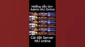 Cài đặt Server MU online - Quảng Cáo Banner Game
