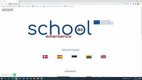 Schoolemergency Interaktyvios platformos videogidas