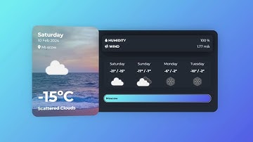 Creating a Weather app using OpenWeatherMap API in HTML, CSS, Javascript tutorial (Source code)