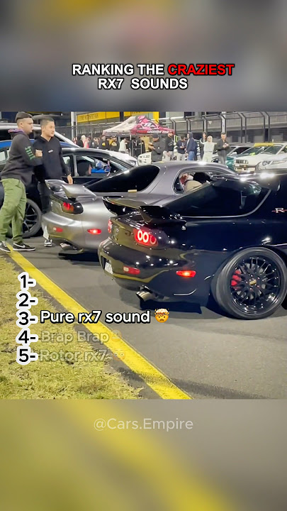 Craziest RX7 Sounds🤯🚀#rx7 #sound #exhaust