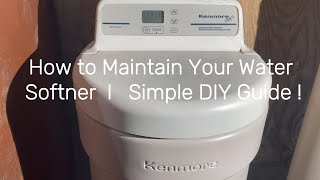 How to Maintain Your Water Softener | Simple DIY Guide screenshot 5
