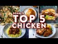 Donal's Top 5 Chicken Recipes! 🍗