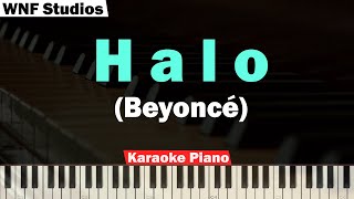 Beyoncé - Halo Karaoke Piano SLOWER VERSION screenshot 1