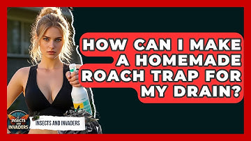 How Can I Make A Homemade Roach Trap For My Drain? - Insects and Invaders