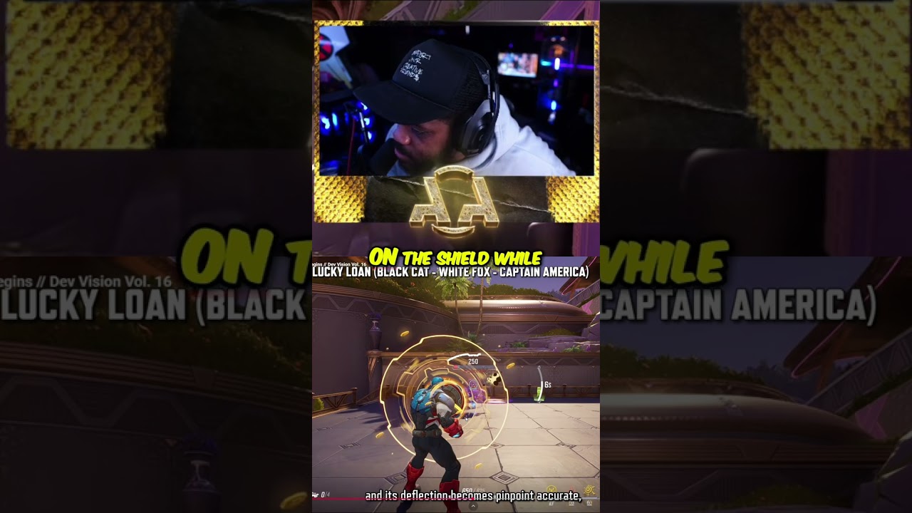 bro got strange shield with steady aim pro