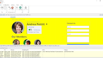 How to capture real estate agent contact details from Zillow Agents Listing page ?