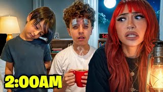 WE HAD A SLEEPOVER…