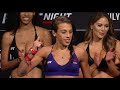 Joanna Jedrzejczyk vs Tecia Torres | WEIGH-INS | UFC FIGHT NIGHT