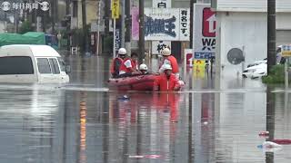 九州北部大雨で大雨特別警報　85万人に避難指示　佐賀・松浦川などが一時氾濫