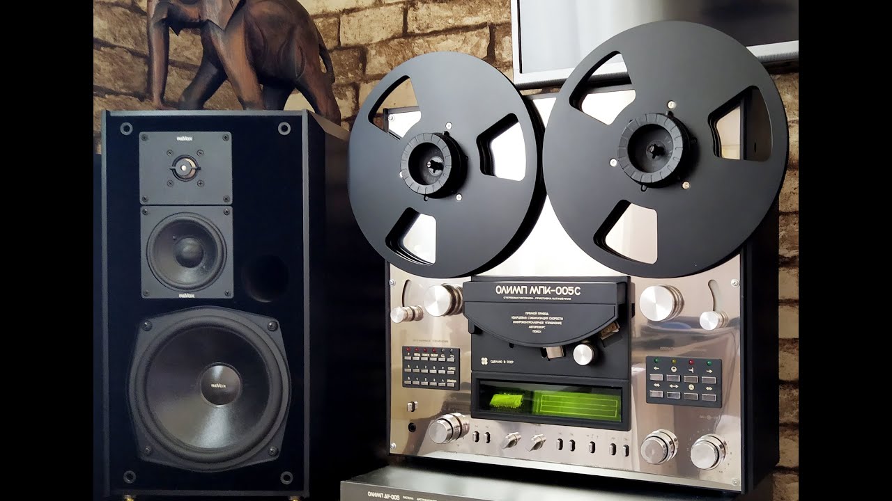 Магнитофон Олимп мпк-005с - YouTube