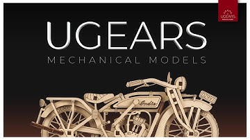 Ugears DIY models – mechanical wooden 3D puzzles