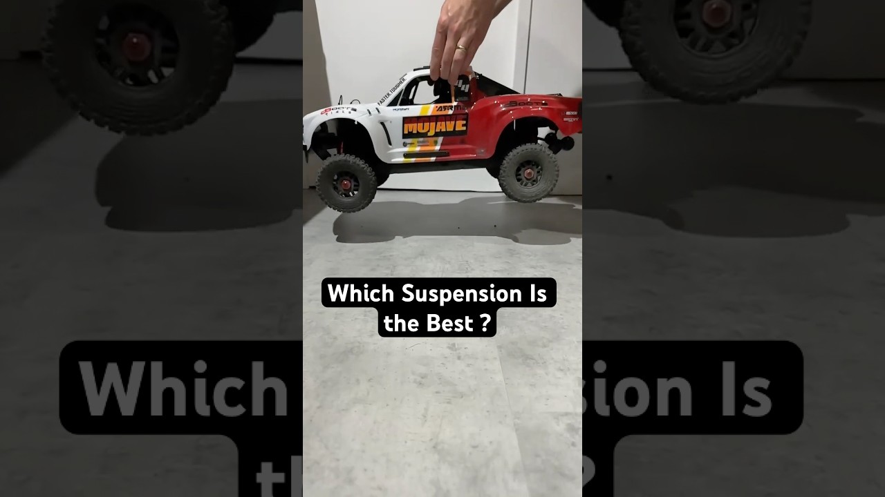 3 Mjx vs 1 Arrma - Which Suspension ?