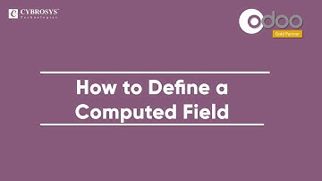 How to Define a Computed Field in Odoo 14