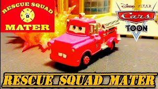 Rescue Squad Mater Diecast Review Disney Pixar Cars Toons