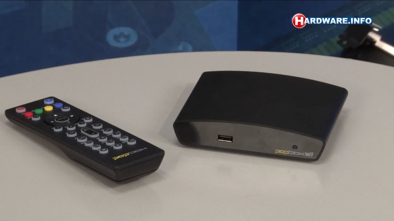 Hardware.Info TV 253 3/3 Syabas Popbox V8 mediaplayer review YouTube