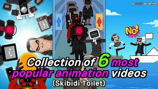 Collection of 6 most popular animation videos #funny #games