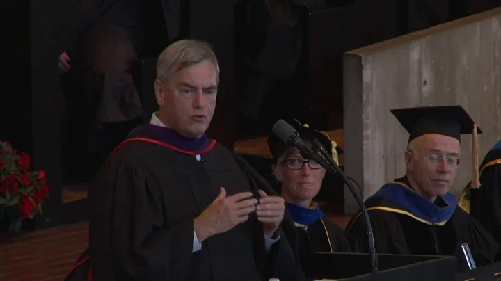 Daniel Whalen 70 Delivers 2017 SJU Keynote Commenc...