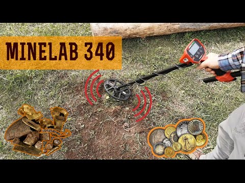 მეტალო დეტექტორი MINELAB 340 metal detector მიმოხილვა