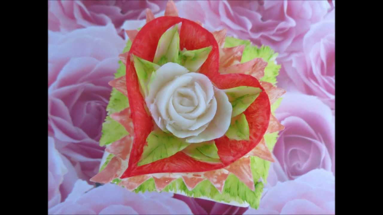 soap carving, intagli frutta e verdura, saponette dipinte, video 45 by Chef Claudio Crotti