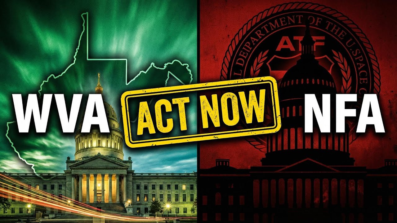 URGENT: WVA Lawmakers Challenge the NFA – Gun Owners MUST Respond