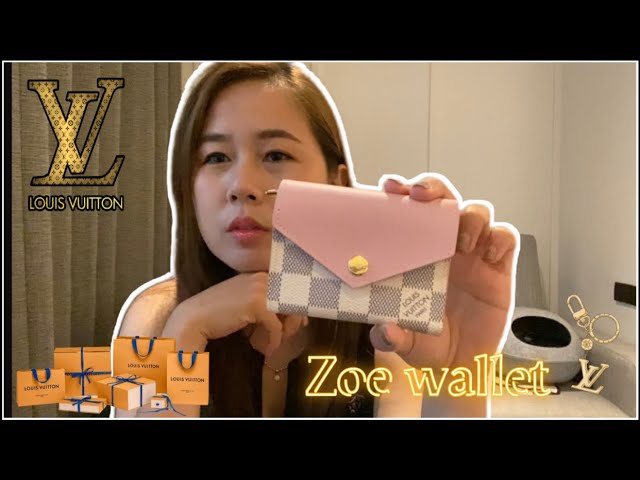 Louis Vuitton Zoe Damier Azur Wallet