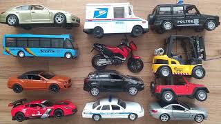Die cast Various Metal Color Model Cars: SUV, Sports, Sedan, Offroad, Hatchback, Bike, Limousine