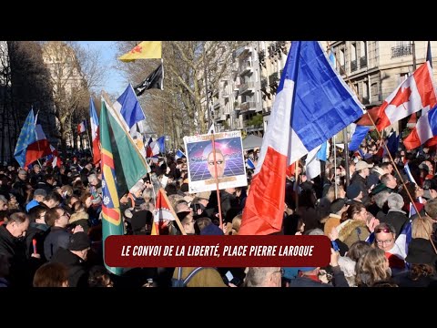 Le convoi de la liberté : Accueil des patriotes place Pierre Laroque