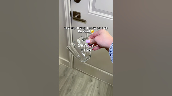 ¡Consejos de seguridad en hoteles! ¡Cuídate! #consejosdeseguridad #seguridadhotelera #trucos #vid...
