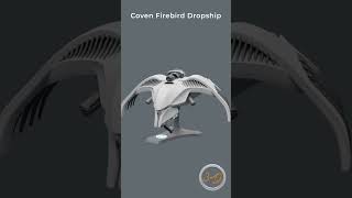 Coven Firebird Dropship – 3D Model Showcase