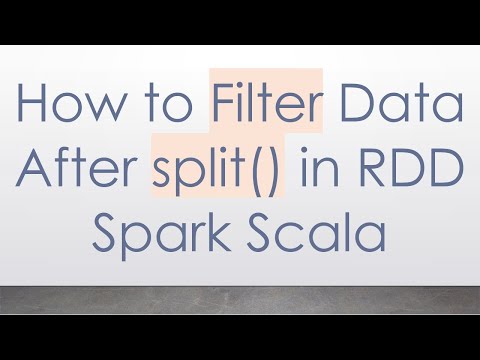 How to Filter
