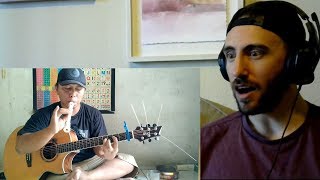 Alip ba ta - My Heart Will Go On - Celine Dion - fingerstyle cover AMERICAN REACTION | Cyber Manor