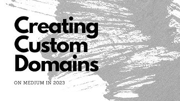 How to Create a Custom Domain on Medium | Medium SEO in 2023