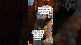 Nikita Willy 6 bulan nikah belum hamil di tanyain #nikitawilly #shortvideo