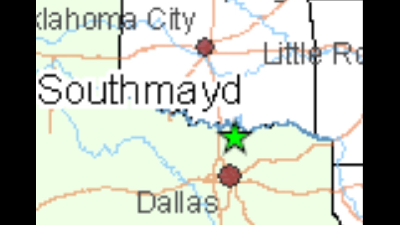 Southmayd Texas 20 miles from Oklahoma YouTube