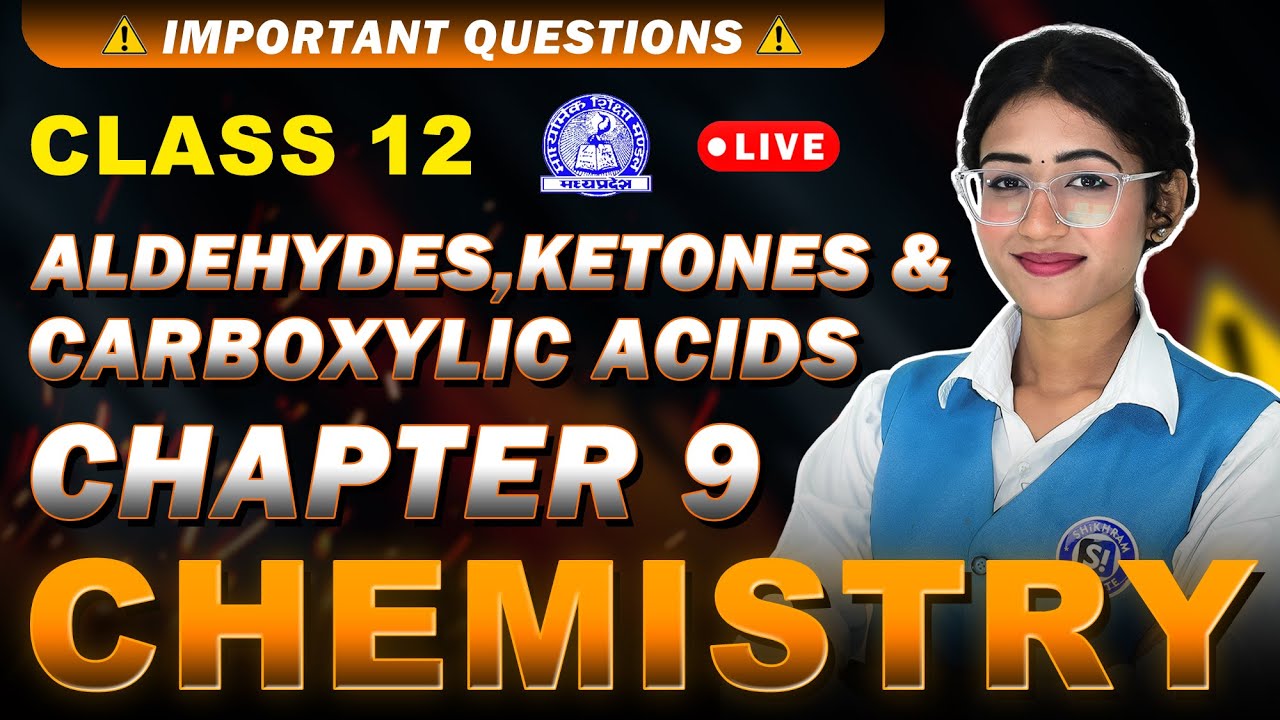 IMP Questions 🔬 Aldehydes, Ketones & Carboxylic Acids | Class 12 Chemistry | Himanshi Mam