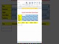 Excel tricks & tips || Excel shorts video | @GDSEdutech