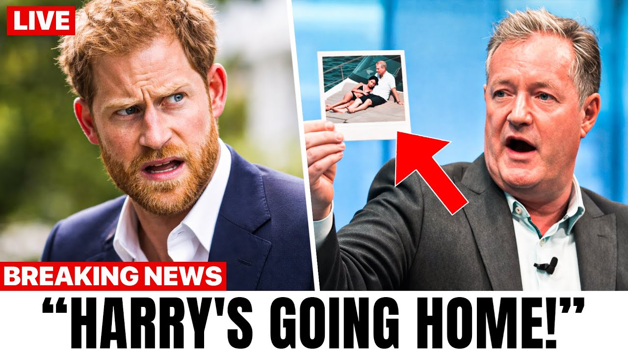 Prince Harry ABANDONS Montecito After Piers Morgan EXPOSED Meghan's Yacht Photos