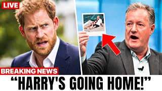 Prince Harry ABANDONS Montecito After Piers Morgan EXPOSED Meghan's Yacht Photos Net Worth