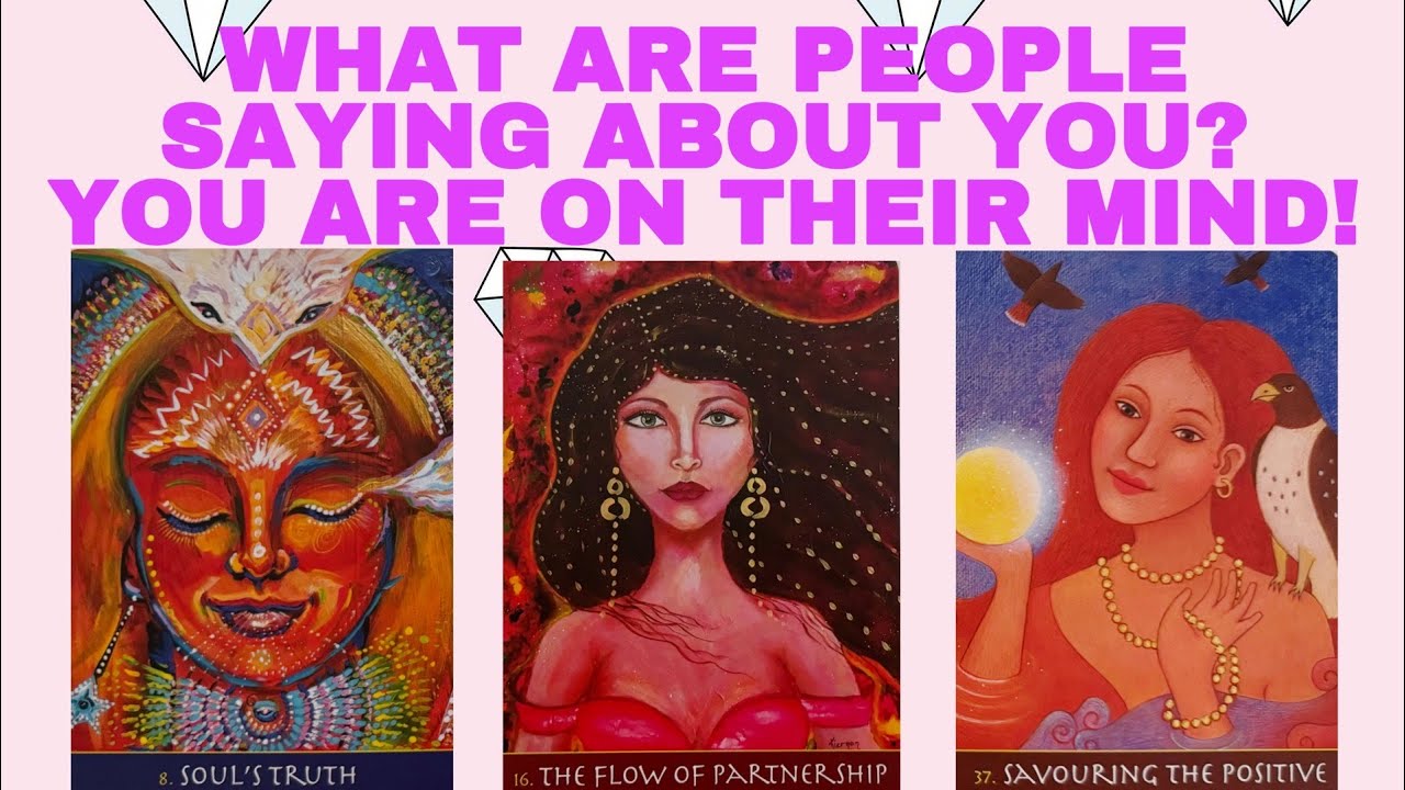 WHAT ARE PEOPLE SAYING ABOUT YOU? YOU ARE ON THEIR MIND!🤫🔮 PICK A CARD TAROT