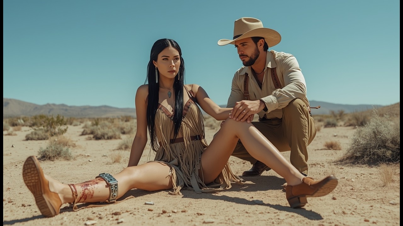 “Finish It, White Man” Apache Woman Said, “Or I Will” -But The Man Just Freed Her From The Bear Trap