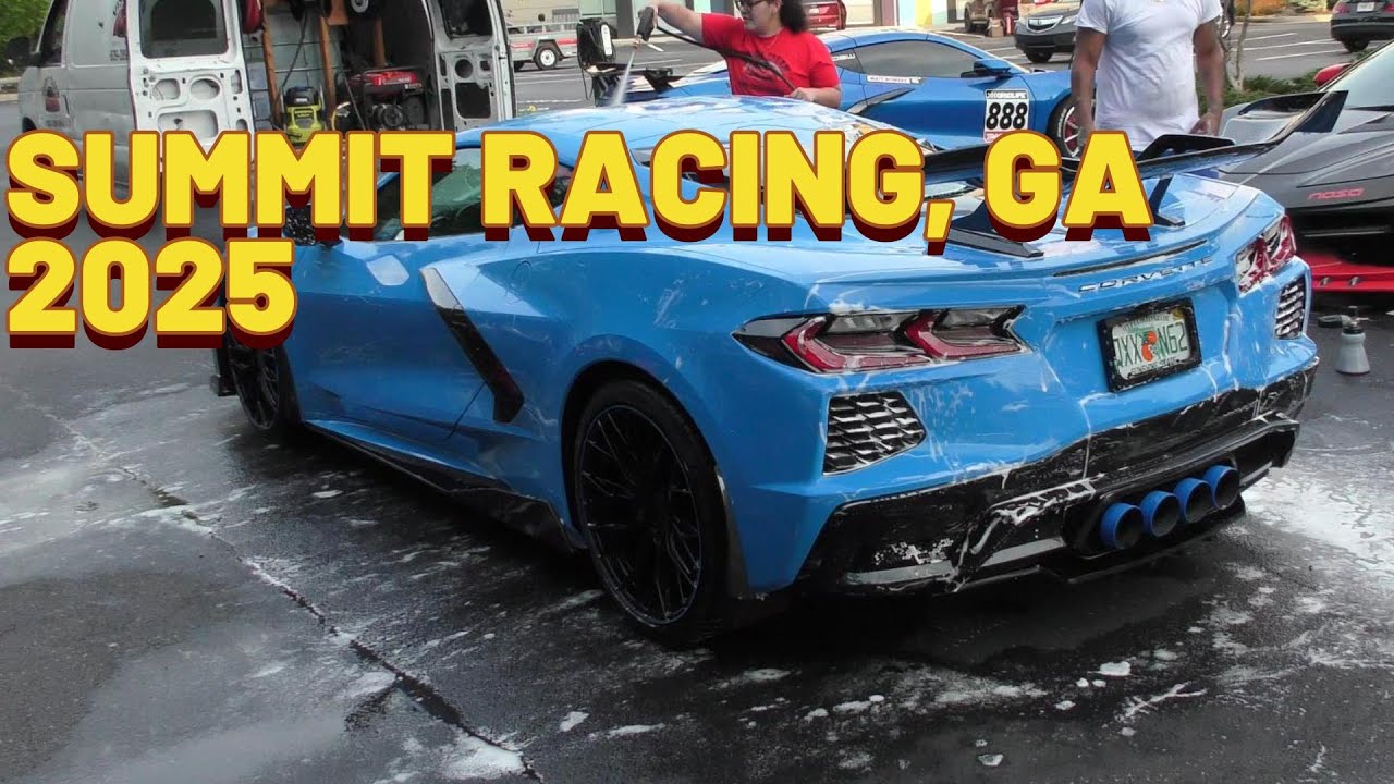 Summit Racing Ga C8 Corvette To Summit Racing, GA By 5 Star Corvette Club VIDEO 1 - YouTube