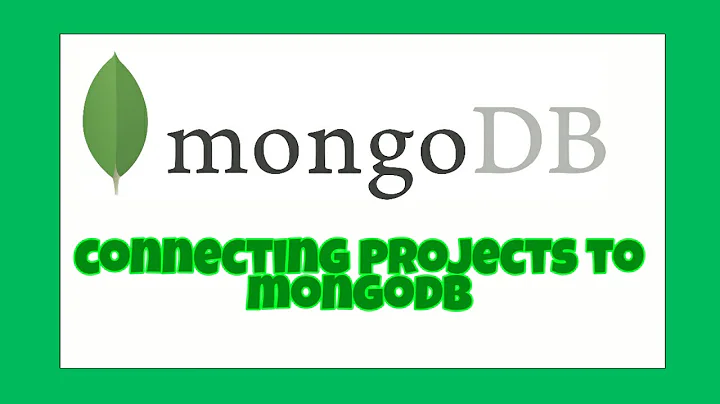 MongoDB (Connecting to database), easy TUTORIAL!