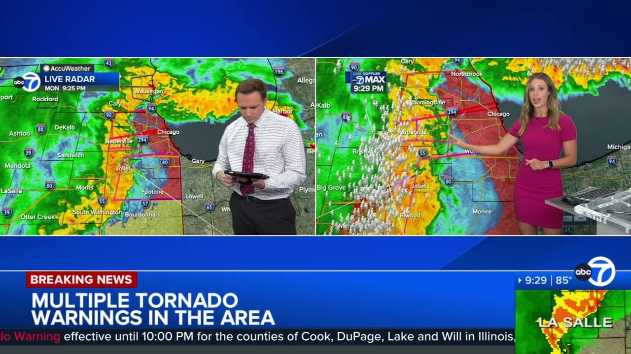 Tornado Warning for all Cook Co.: 'Can't recall this ever happening as a meteorologist in Chicago'