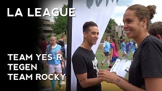 La League Yes-R Vs Rocky Zoeken Tallenvolle Voetbalsters -